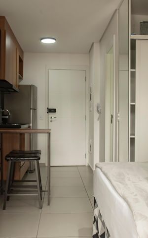 Studio à venda com 26m², 1 quarto e sem vagaStudio