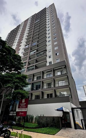 Studio para alugar com 27m², 0 quarto e sem vaga Studio para alugar com 27m², 0 quarto e sem vagaFachada