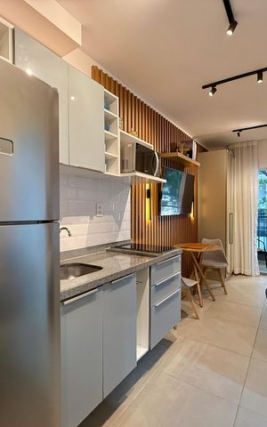 Studio para alugar com 27m², 0 quarto e sem vaga Studio para alugar com 27m², 0 quarto e sem vagaCozinha