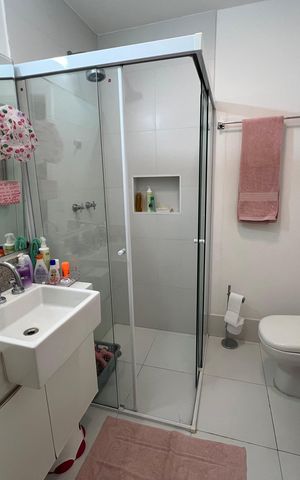 Apartamento para alugar com 142m², 3 quartos e 1 vaga Apartamento para alugar com 142m², 3 quartos e 1 vagaBanheiro