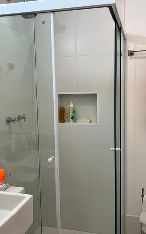 Apartamento para alugar com 142m², 3 quartos e 1 vaga Apartamento para alugar com 142m², 3 quartos e 1 vagaBanheiro