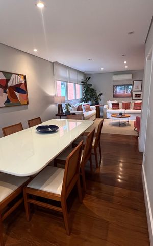 Apartamento para alugar com 142m², 3 quartos e 1 vaga Apartamento para alugar com 142m², 3 quartos e 1 vagaSala