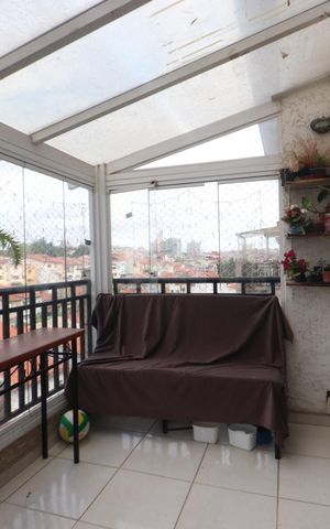 Apartamento à venda com 113m², 3 quartos e 2 vagasVaranda