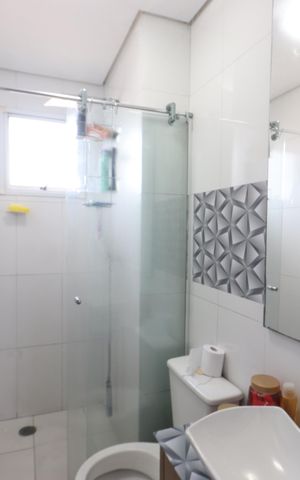 Apartamento à venda com 113m², 3 quartos e 2 vagasBanheiro da Suíte