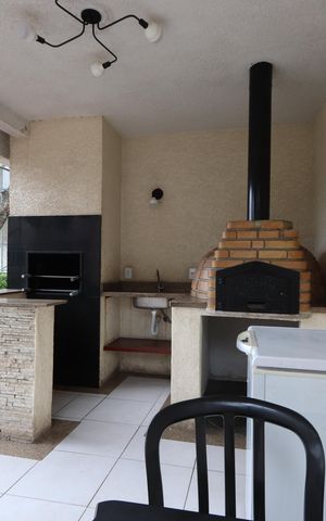 Apartamento à venda com 113m², 3 quartos e 2 vagasÁrea comum - Churrasqueira