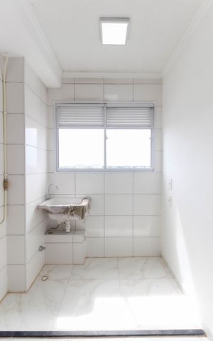 Apartamento à venda com 38m², 2 quartos e sem vaga Apartamento à venda com 38m², 2 quartos e sem vagaÁrea de Serviço