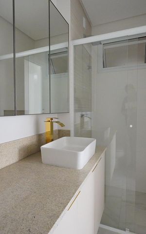 Apartamento para alugar com 82m², 2 quartos e 2 vagasBanheiro Corredor
