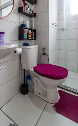 Apartamento à venda com 45m², 2 quartos e 1 vaga Apartamento à venda com 45m², 2 quartos e 1 vagaBanheiro