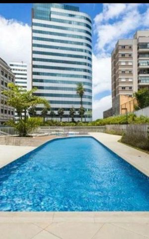 Studio à venda com 34m², 1 quarto e 1 vaga
