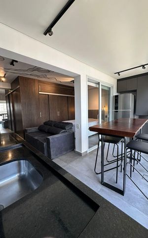 Studio à venda com 34m², 1 quarto e 1 vaga Studio à venda com 34m², 1 quarto e 1 vagaSala