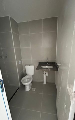 Studio à venda com 25m², 1 quarto e sem vaga Studio à venda com 25m², 1 quarto e sem vagaBanheiro