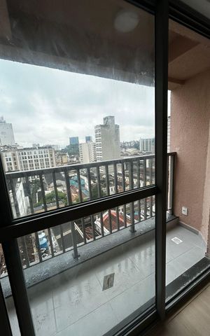 Studio à venda com 25m², 1 quarto e sem vaga Studio à venda com 25m², 1 quarto e sem vagaVaranda