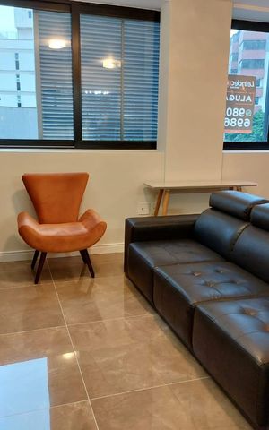 Apartamento à venda com 50m², 1 quarto e 1 vaga Apartamento à venda com 50m², 1 quarto e 1 vagaSala
