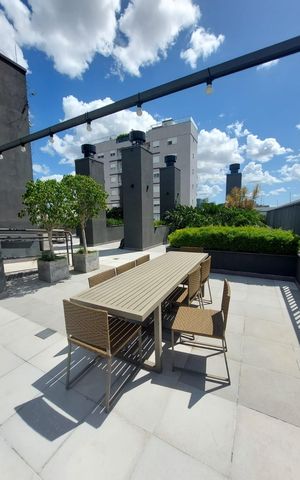 Apartamento à venda com 50m², 1 quarto e 1 vaga Apartamento à venda com 50m², 1 quarto e 1 vagaÁrea externa