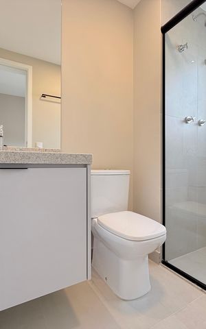 Apartamento à venda com 125m², 3 quartos e 2 vagas Apartamento à venda com 125m², 3 quartos e 2 vagasBanheiro Suite 2