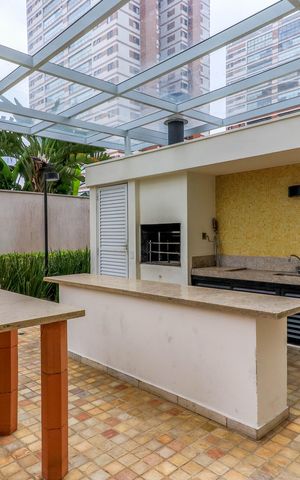 Apartamento para alugar com 37m², 1 quarto e 1 vaga Apartamento para alugar com 37m², 1 quarto e 1 vagaÁrea comum - Churrasqueira