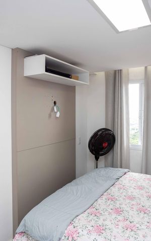 Apartamento à venda com 58m², 2 quartos e 1 vagaQuarto 1