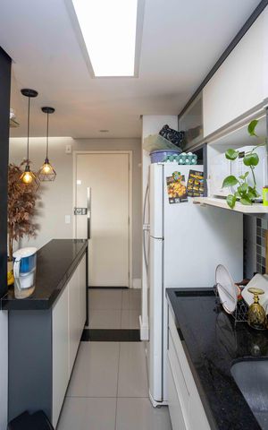 Apartamento à venda com 58m², 2 quartos e 1 vagaCozinha