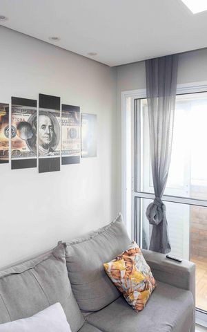 Apartamento à venda com 58m², 2 quartos e 1 vagaSala