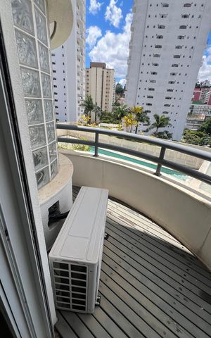 Apartamento à venda com 150m², 1 quarto e 2 vagasVaranda da Suíte 