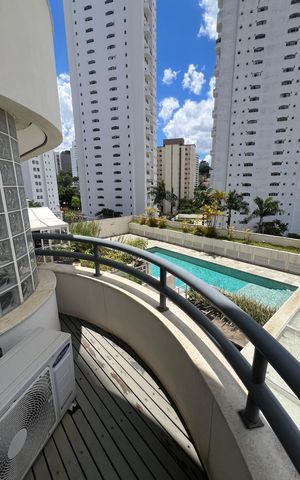 Apartamento à venda com 150m², 1 quarto e 2 vagasVaranda da Suíte 
