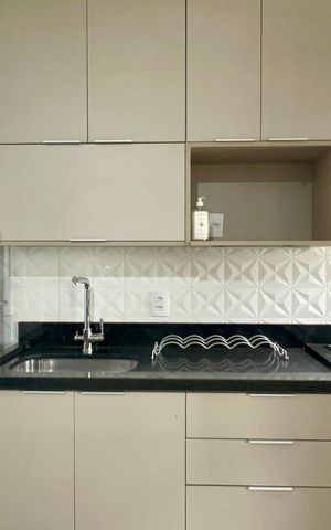 Studio para alugar com 38m², 1 quarto e 1 vaga Studio para alugar com 38m², 1 quarto e 1 vagaCozinha