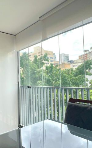 Studio para alugar com 38m², 1 quarto e 1 vaga Studio para alugar com 38m², 1 quarto e 1 vagaVaranda