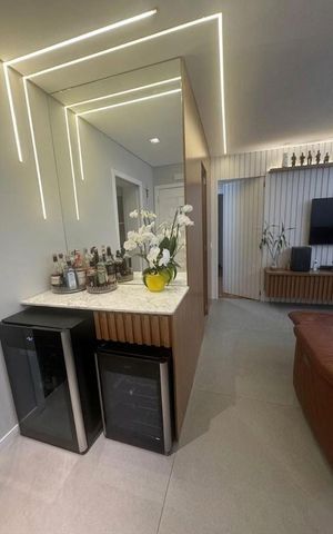 Apartamento à venda com 104m², 3 quartos e 2 vagasSala