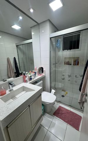 Apartamento à venda com 104m², 3 quartos e 2 vagasBanheiro
