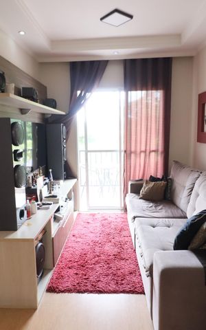Apartamento à venda com 57m², 2 quartos e 1 vagaSala