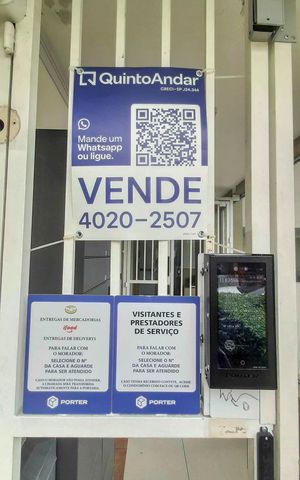 Apartamento à venda com 53m², 2 quartos e 2 vagas Apartamento à venda com 53m², 2 quartos e 2 vagasPlaca QA Instalada