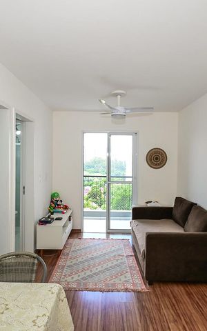 Apartamento para alugar com 39m², 1 quarto e 2 vagasSala