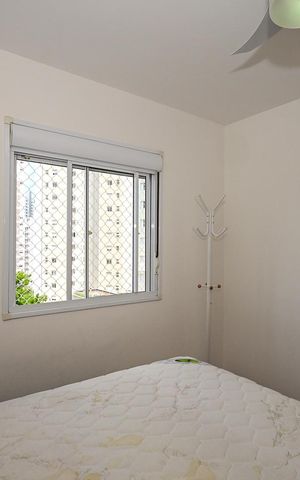 Apartamento para alugar com 39m², 1 quarto e 2 vagasSuíte