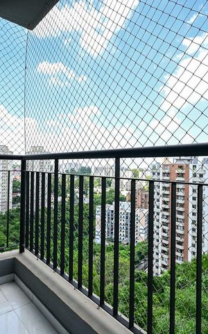 Apartamento para alugar com 39m², 1 quarto e 2 vagasVaranda
