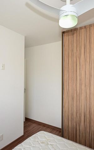 Apartamento para alugar com 39m², 1 quarto e 2 vagasSuíte