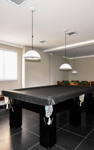 Apartamento para alugar com 39m², 1 quarto e 2 vagas Apartamento para alugar com 39m², 1 quarto e 2 vagasSalão de Jogos