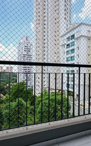 Apartamento para alugar com 39m², 1 quarto e 2 vagasVaranda
