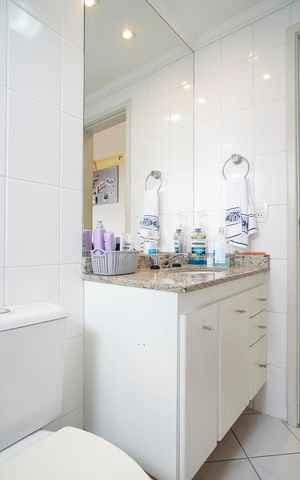 Apartamento à venda com 130m², 3 quartos e 2 vagasBanheiro da suíte 2