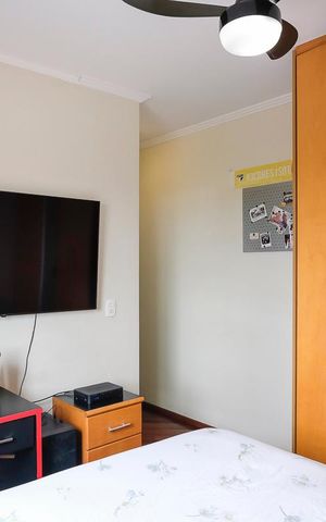 Apartamento à venda com 130m², 3 quartos e 2 vagasSuíte 2