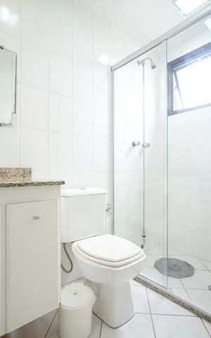 Apartamento à venda com 130m², 3 quartos e 2 vagasBanheiro da suíte 3