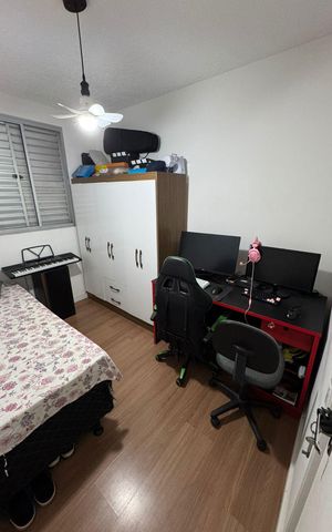 Apartamento à venda com 45m², 2 quartos e 2 vagas Apartamento à venda com 45m², 2 quartos e 2 vagasQuarto