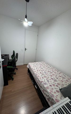 Apartamento à venda com 45m², 2 quartos e 2 vagas Apartamento à venda com 45m², 2 quartos e 2 vagasQuarto