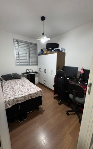 Apartamento à venda com 45m², 2 quartos e 2 vagas Apartamento à venda com 45m², 2 quartos e 2 vagasQuarto