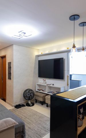 Apartamento para alugar com 50m², 2 quartos e sem vaga Apartamento para alugar com 50m², 2 quartos e sem vagaSala e Cozinha