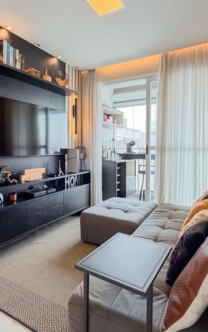 Apartamento à venda com 55m², 2 quartos e 1 vaga Apartamento à venda com 55m², 2 quartos e 1 vagaSala