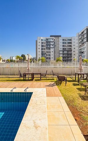Apartamento à venda com 55m², 2 quartos e 1 vaga Apartamento à venda com 55m², 2 quartos e 1 vagaPiscina