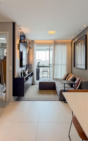 Apartamento à venda com 55m², 2 quartos e 1 vaga Apartamento à venda com 55m², 2 quartos e 1 vagaSala
