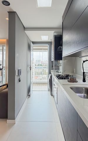 Apartamento à venda com 55m², 2 quartos e 1 vaga Apartamento à venda com 55m², 2 quartos e 1 vagaCozinha