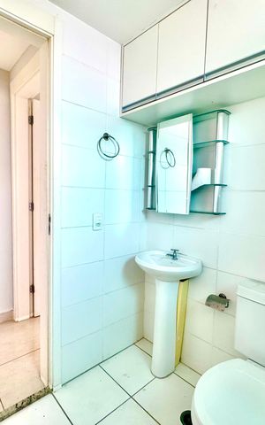Apartamento à venda com 43m², 2 quartos e 1 vaga