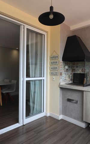 Apartamento à venda com 62m², 2 quartos e 1 vagaVaranda Gourmet